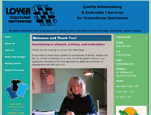 Tablet Screenshot of loyertees.net